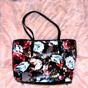 Nine West Floral Tote Clean
